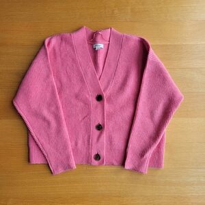 Elegant Pink Cardigan Sweater